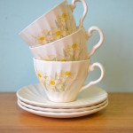 Vintage cups and saucers