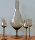 Decanter and glasses