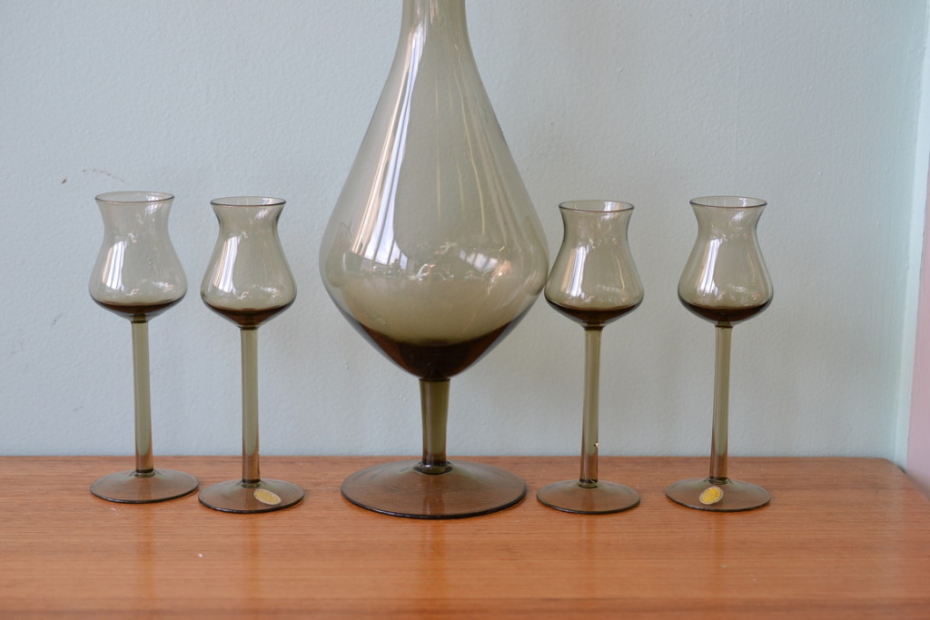 Decanter and glasses