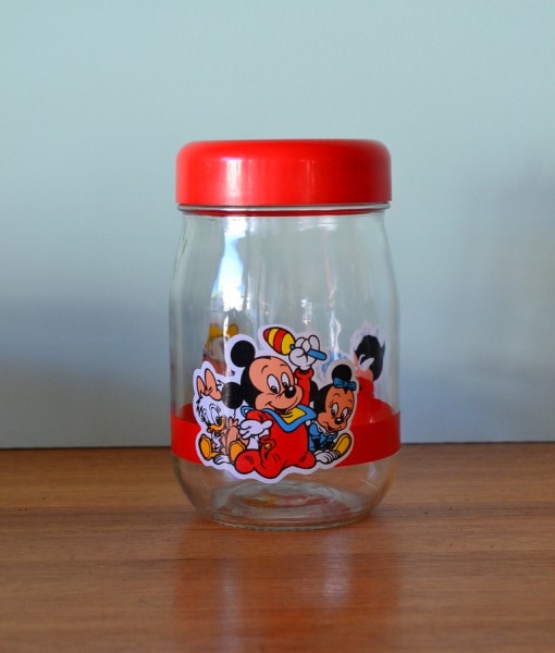 vintage Disney jar made in France