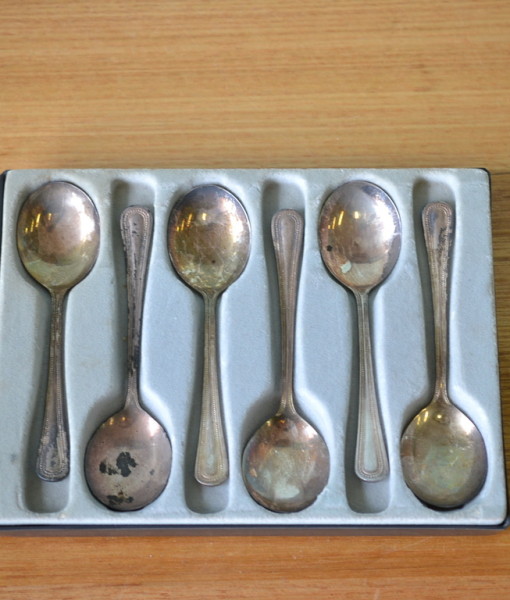 Vintage Fruit spoons W.A Rogers silverplate