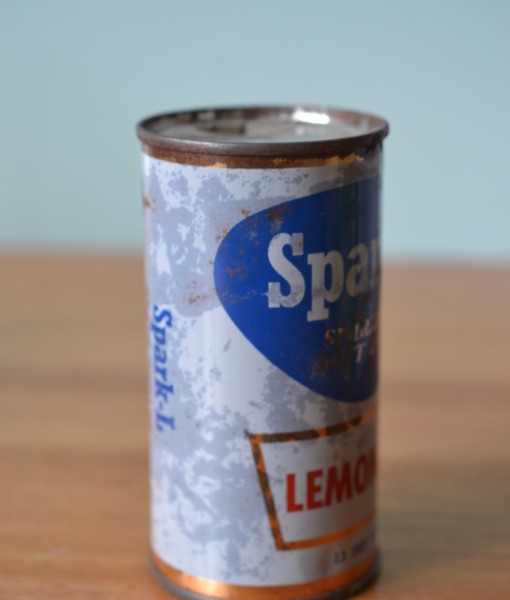 Vintage spark-L lemonade can