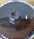 Mid century Saucepan enamelled saucepan