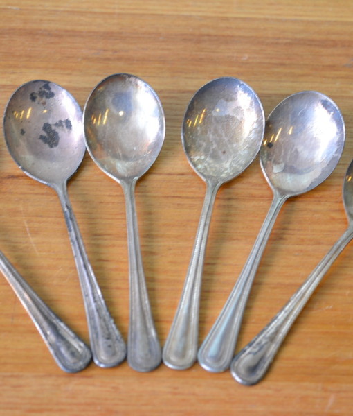 Vintage Fruit spoons W.A Rogers silverplate