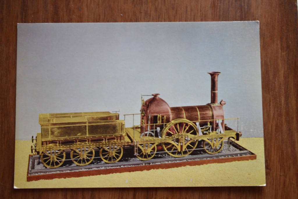 Vintage Postcard 1965 Broad Gauge Locomotive 1840