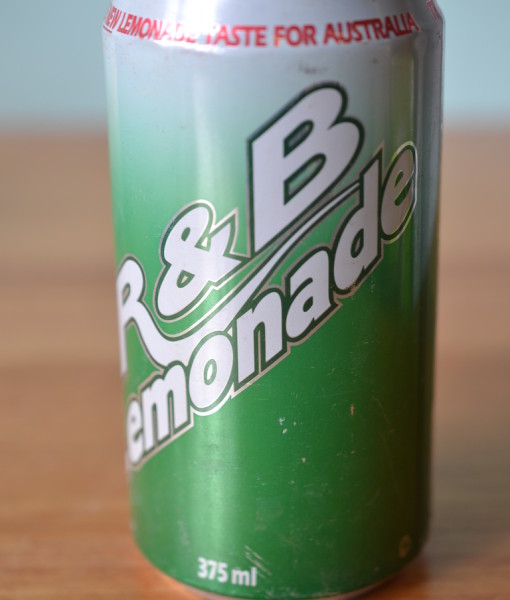 Vintage R & B lemonade can