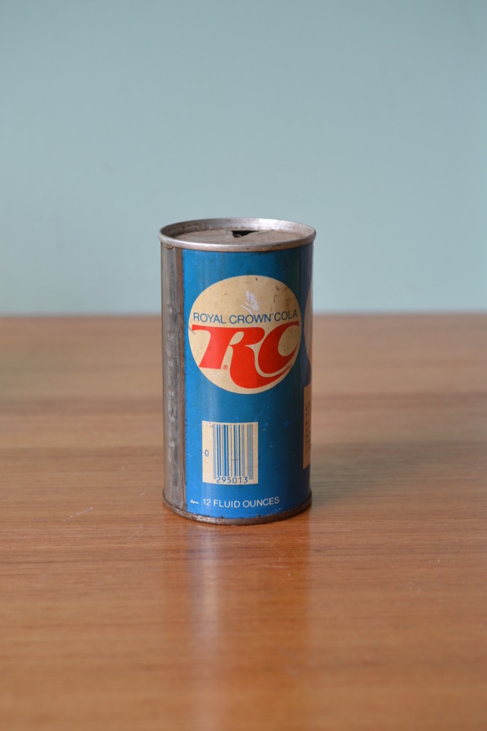 Vintage RC cola can