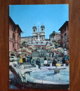 Vintage Postcard 1965 Roma Trinita dei Monti