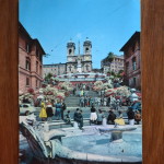 Vintage Postcard 1965 Roma Trinita dei Monti