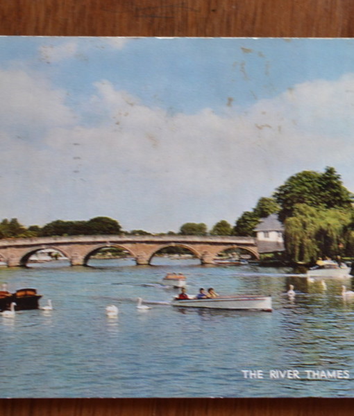 Vintage Postcard 1965 The river Thames at Henley