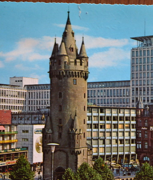 Vintage Postcard 1965 Frankfurt Germany