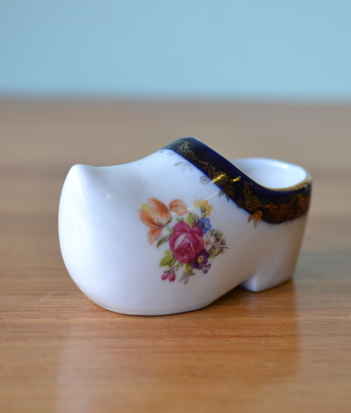 Vintage ceramic Dutch clog made in Germany