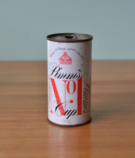Vintage Pimms soda pop can