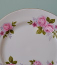 Vintage fine china saucer / plate Queen Anne H 96 2