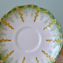 Vintage fine china saucer / plate April Showers Royal Albert