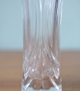 Vintage vase pressed glass / cut glass glassware Art deco
