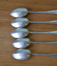 Vintage 5 x teaspoons EPNS A1 : Lot 20