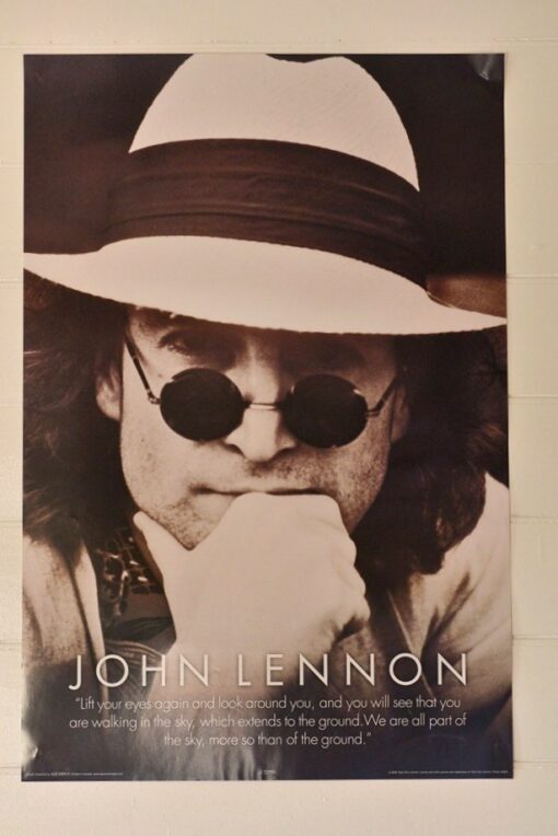 Music Poster The Beatles John Lennon 2009 Yoko Ono Aquarius Canada