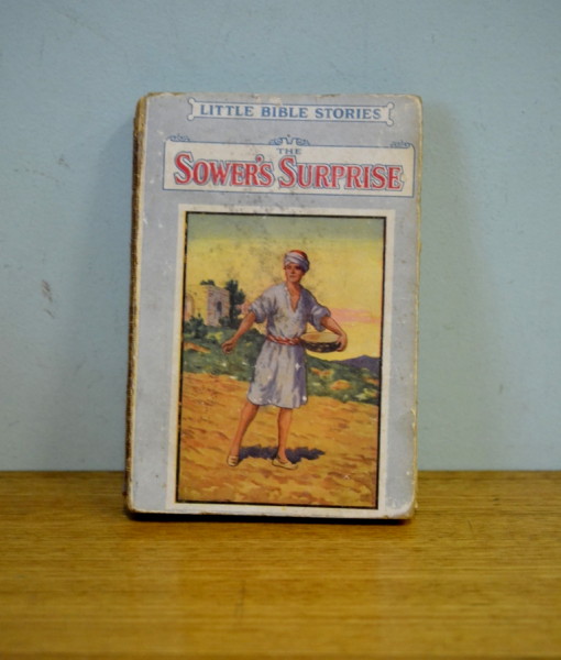 Vintage Book The Sowers Surprise Little Bible stories