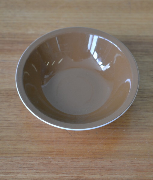 Mikasa cereal bowl brown