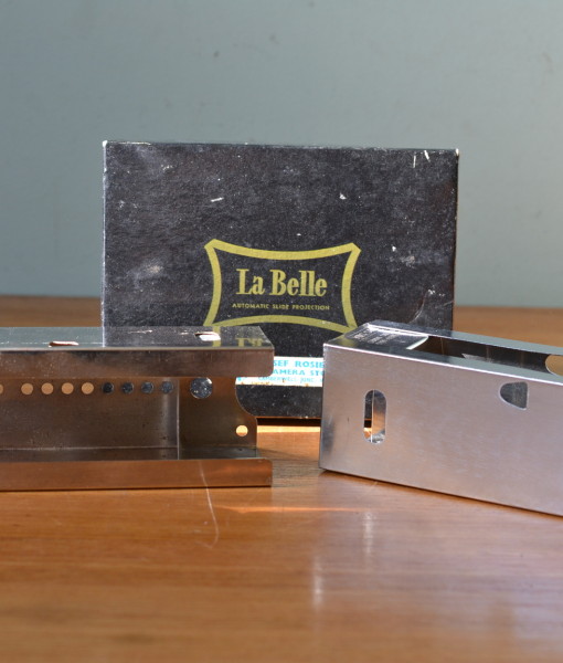 Vintage La Belle Ready Slide File Box