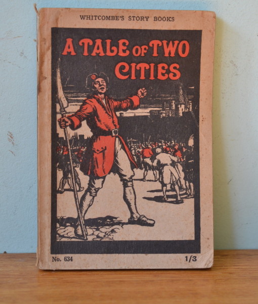 Vintage book  A Tale of Two cities Whitcomes story books