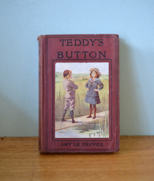 Vintage book Teddy's button Hard Cover by Ame Le Feurve 1932
