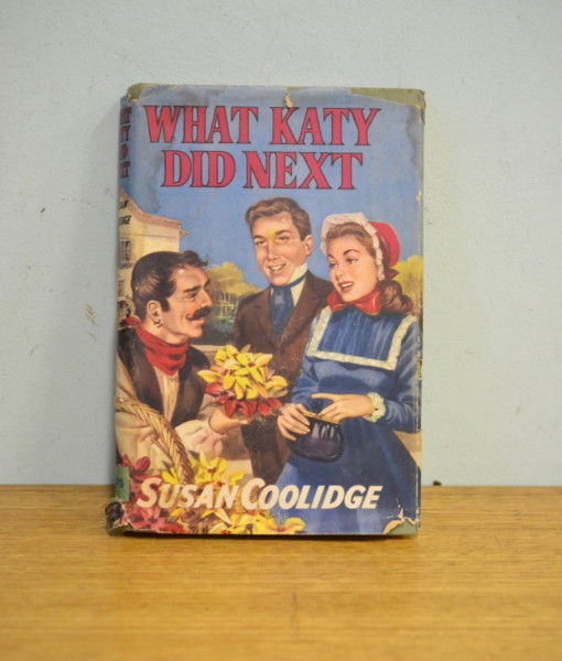 Vintage book What Katy did next Susan Coolidge mid century