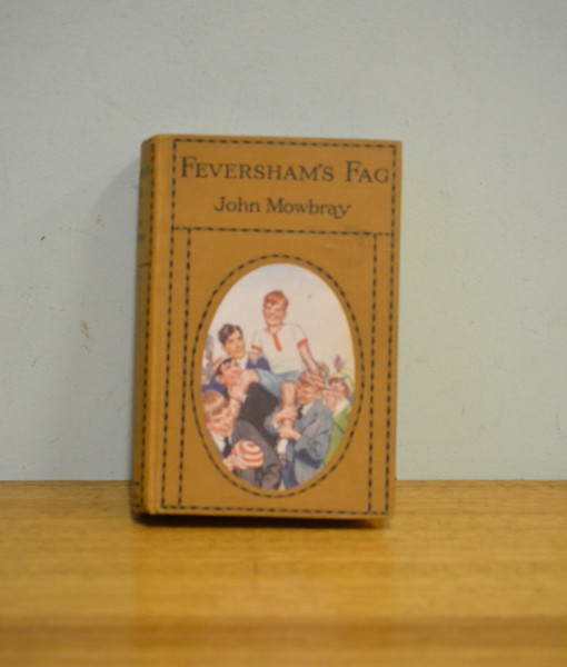 Vintage book   Feversham's Fag John Mowbray 1927 childrens book Art Deco old