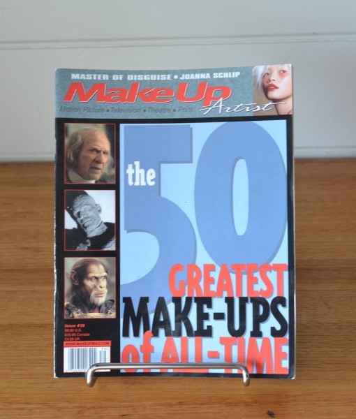 Vintage Makeup artist magazine issue 39  2002 The 50 Greatest Makeup of all time