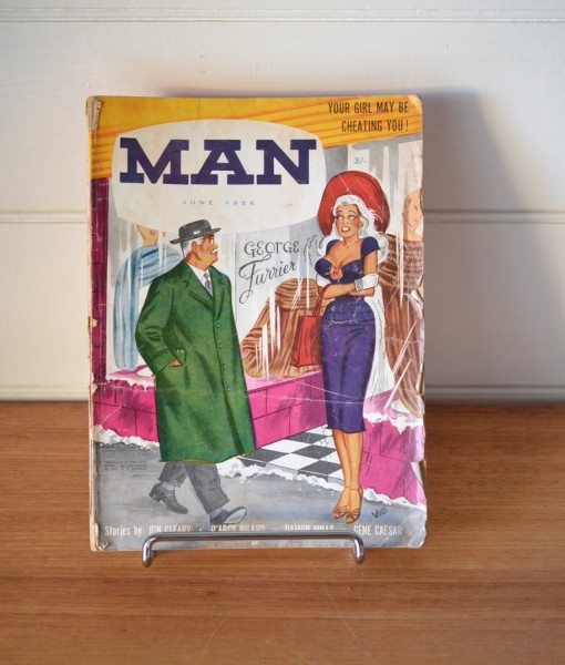 Vintage Man magazine June 1958