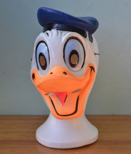 Vintage Donald Duck masks by Cesar 1950s  France Halloween