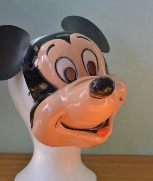 Vintage  Mickey mouse masks by Cesar 1950s  France Halloween