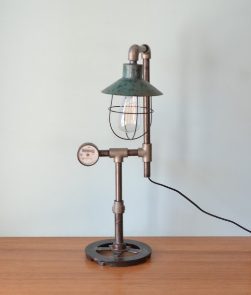 Vintage industrial custom made desk lamp  No 709