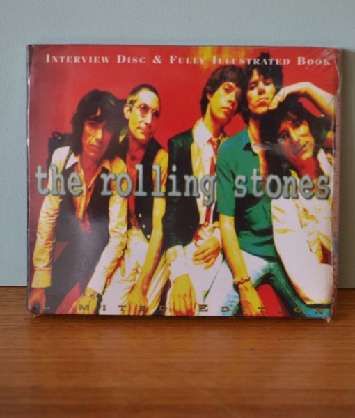 Vintage The Rolling Stones interview disc & fully illustrated book