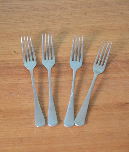 Vintage 4 x Forks  EPNS A1 set 13