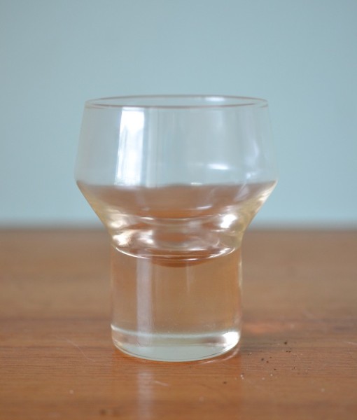 Vintage drinking glass
