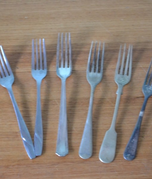 Vintage 6 x Forks  EPNS A1 set 23