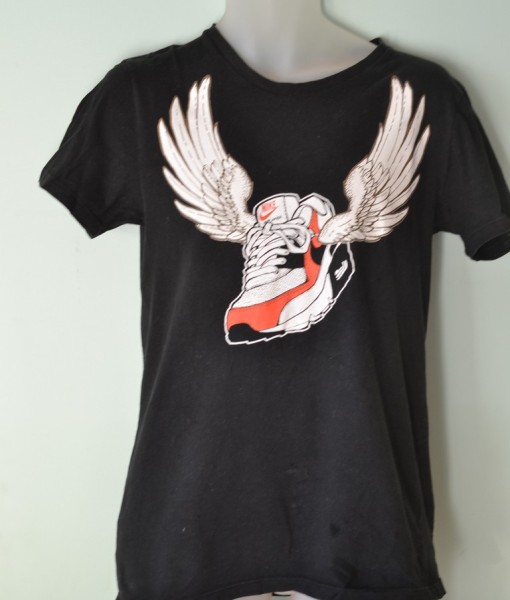 Vintage  Mens shirt Nike T shirt black size S