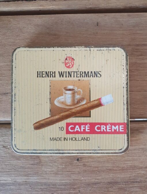 Vintage  Henri Wintermans 10 Cafe Creme Cigarettes  AOT1