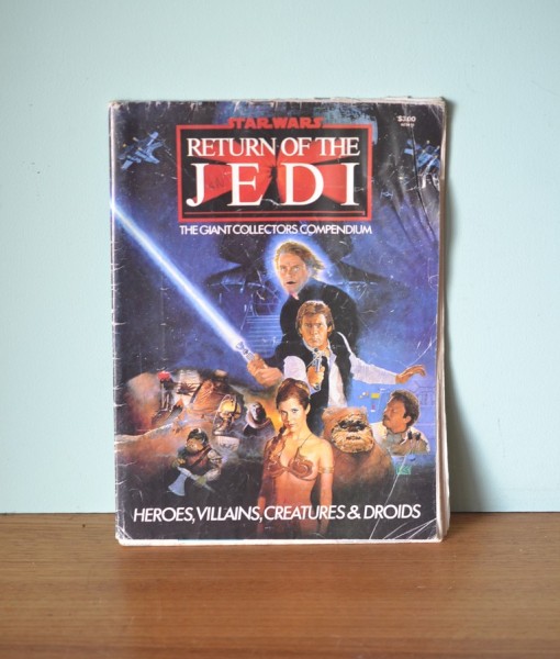 Vintage  Star Wars Return of the Jedi The Giant collectors Compendium