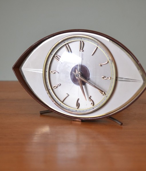 Vintage  Metamec eye clock mid century