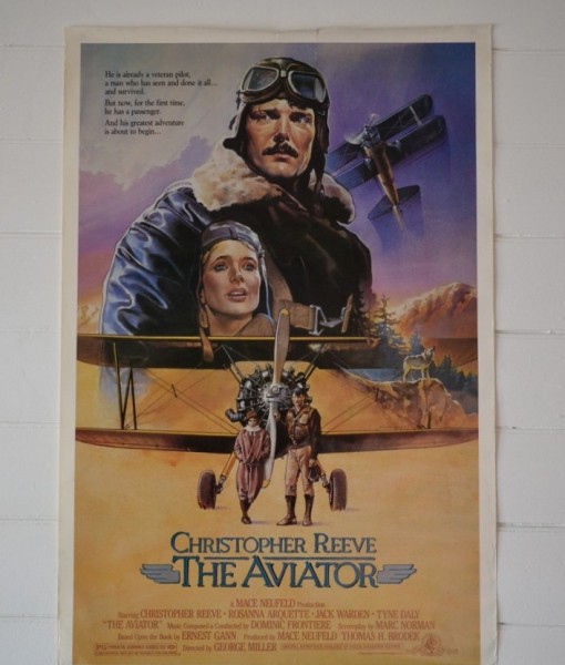 Original 1985 The Aviator poster