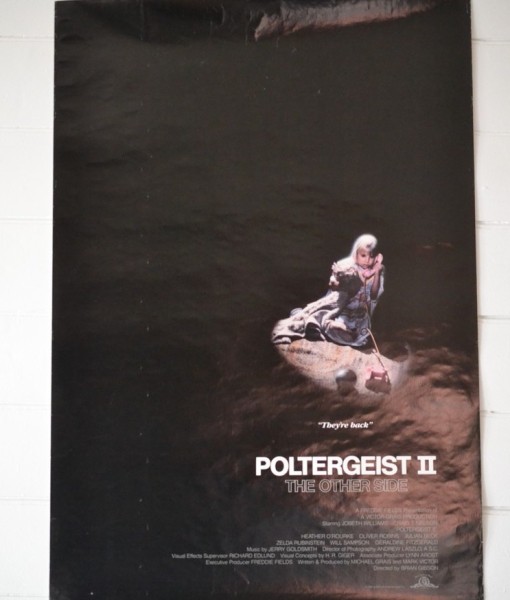 Vintage Movie Poster The Poltergeist II 1986