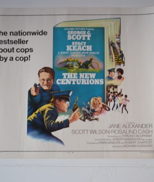 Vintage Movie Poster The New Centurions 1972 72/218 Limited Ed.