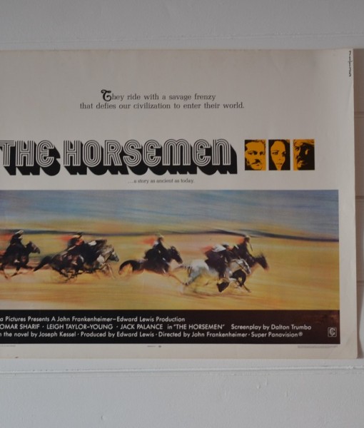 Vintage Movie Poster The Horsemen Limited Ed 71/135