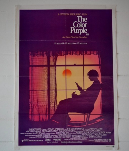 Vintage Movie Poster  The Colour Purple 1985