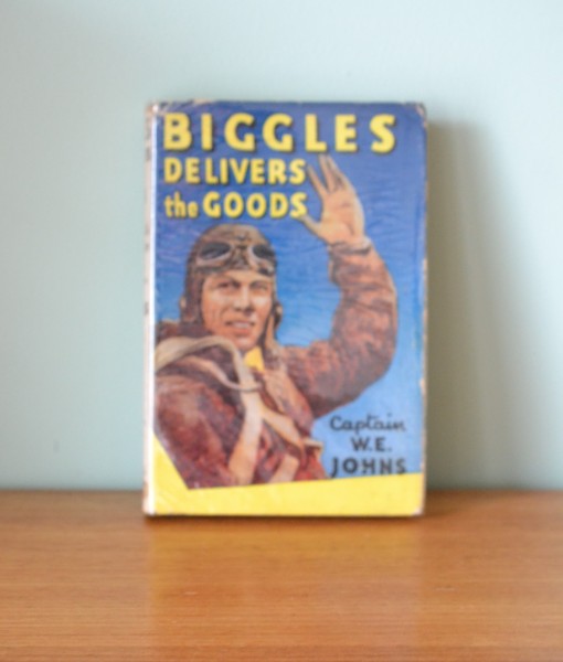 Vintage Childrens book Biggles Delivers the Goods London Hodder & Stroughton Limited 1951