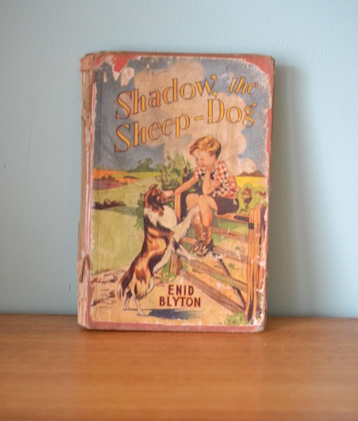 Vintage Childrens book  Shadow the Sheep Dog Enid Blyton 1948 First Aus Ed