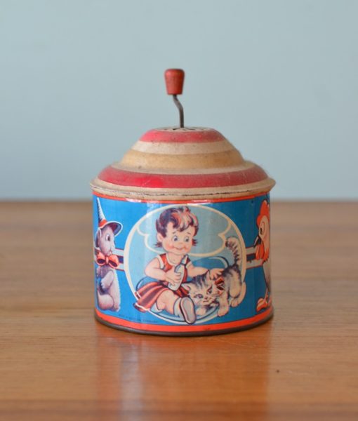 Vintage  1950s tin toy musical - not working